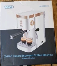 Gevi Espresso Machine 20 Bar High Pressure Compact Espresso Machines GECME022