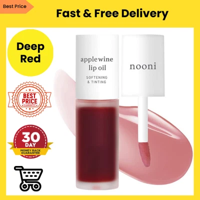 NOONI Korean Lip Oil - Applewine | Moisturizing (Deep Red) - image 1 of 4