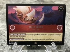 Disney Lorcana TCG Jolly Roger - Hook's Ship League Promo Card 27/P1 Foil