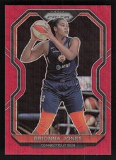 2021 Panini Prizm WNBA #8 Brionna Jones Prizms Ruby Wave