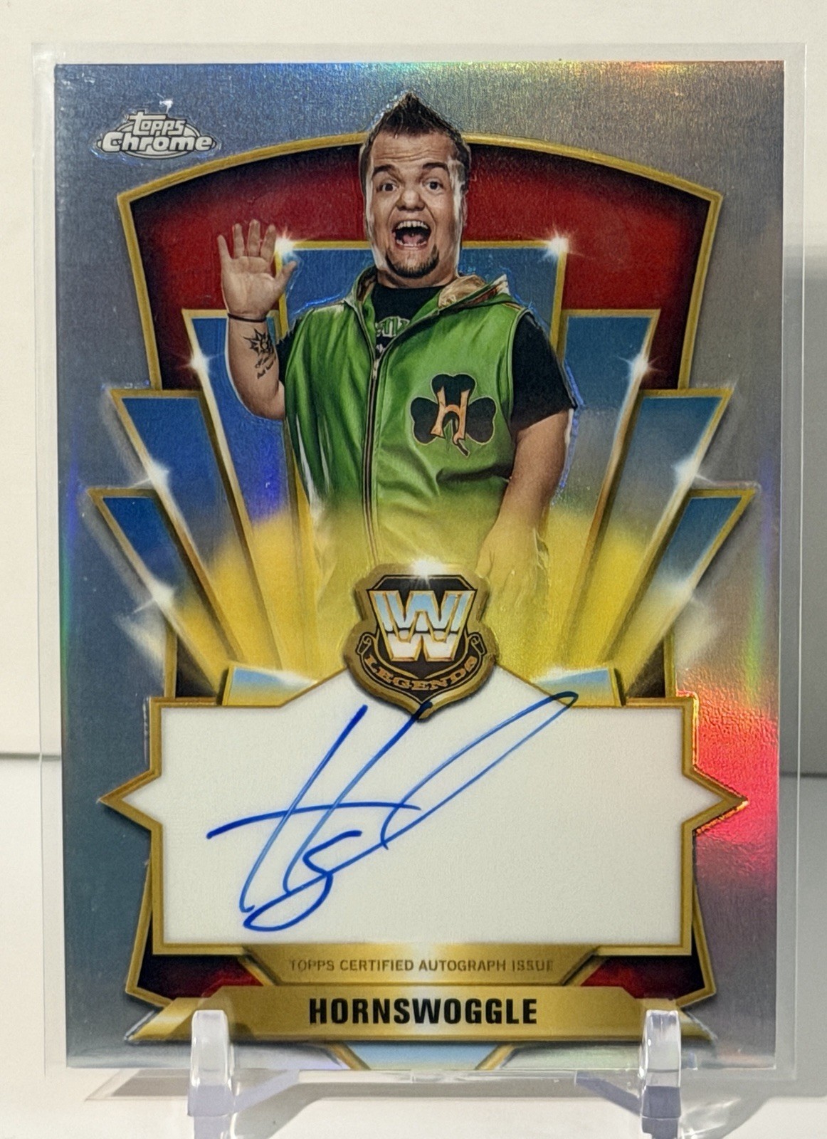 2026 Topps Chrome WWE Hornswoggle Legendary Auto Autograph #LCA-HW - READ
