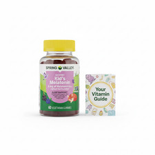Spring Valley Kids Melatonin Gummies 1mg 60 Count Sleep Support Dietary