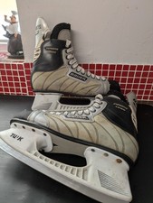 Bauer Supreme 1090 Ice Hockey Ice Skates Size 10 UK FIT EE Retro Hockey Skates