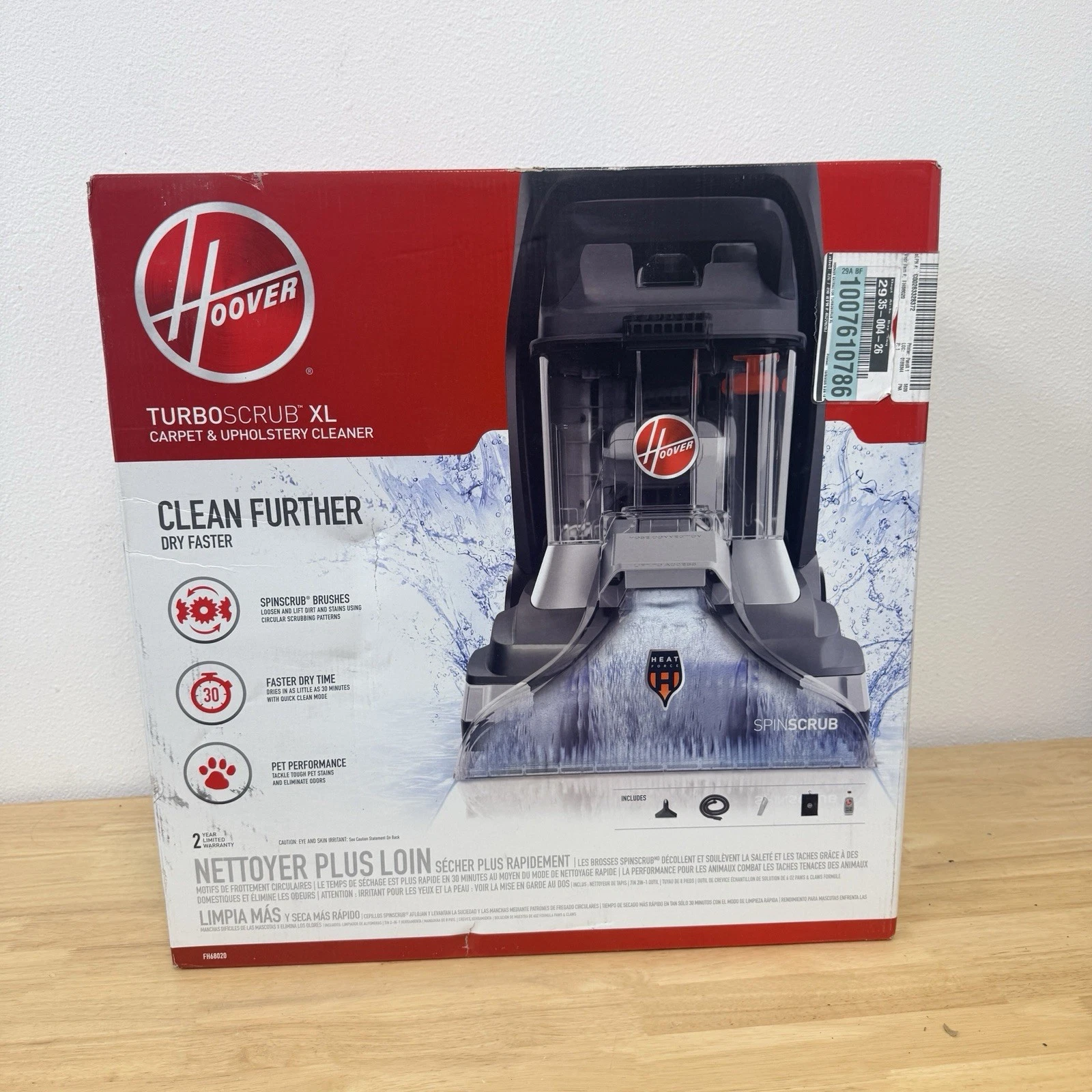 HOOVER TurboScrub Carpet Cleaner - Thumbnail 4