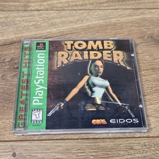Tomb Raider Eidos Sony PlayStation 1 PS1 Greatest Hits CIB Complete Tested