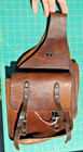 Vintage Heavy Leather Horse Back Saddle Bags 2 Strap well made — photo 1