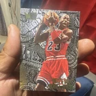 Fleer Michael Jordan 1995-96 Fleer Metal Nuts & Bolts Insert Bulls NBA Card #212