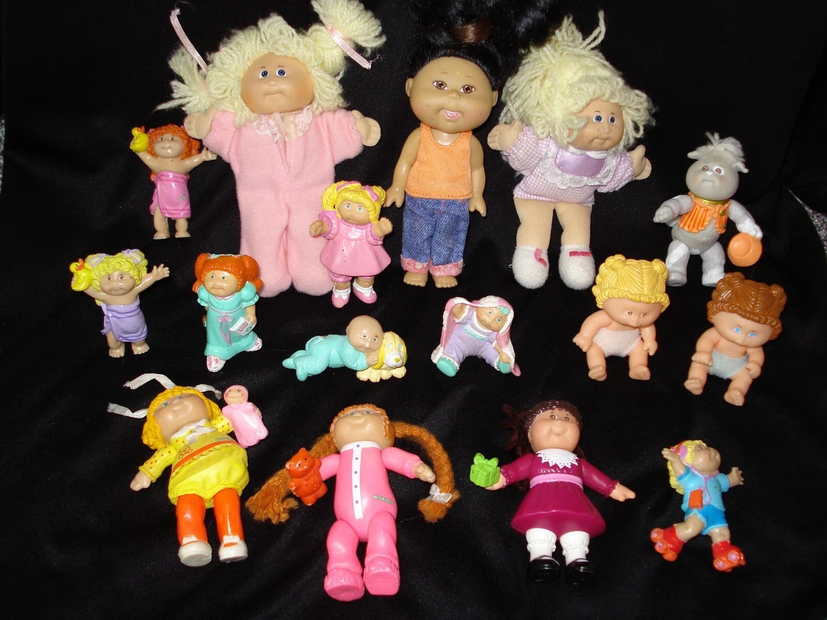 Vintage mini cabbage patch dolls hotsell