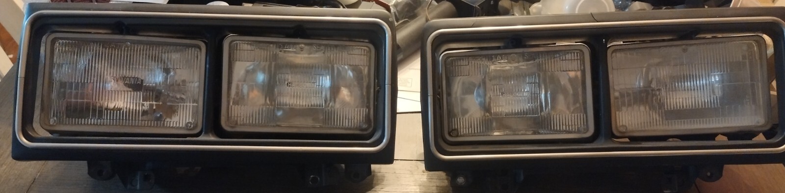 Set of Rolls Royce Headlight Assemblies