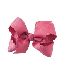 Girls Matilda Jane Pink Wild Rose Medium Bow NWT 3.5"H x 4.5"W