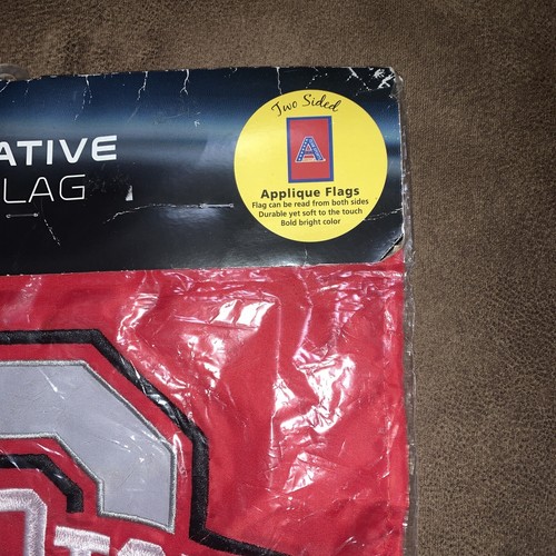 Evergreen Flagge, 2-seitige Applikation, Ohio State, 18 Zoll x 12,5 Zoll - Bild 4 von 4