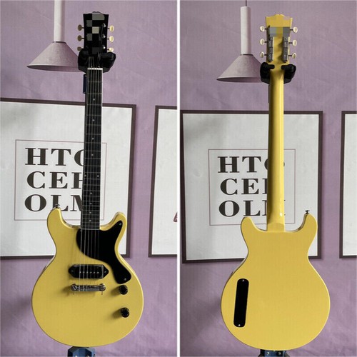 Maybach Lester Junior Electric Guitar 59 Double Cut TV Yellow Aged Fast Shipping