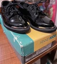NEW Kinney vintage children s kids Wing Tip dress shoes in original box size 8