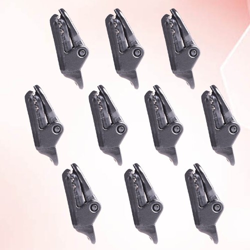 10 Pcs Tent Lock Grip Tent Fastener Clips Small Clamp Tarp Awning Clips - Picture 12 of 12