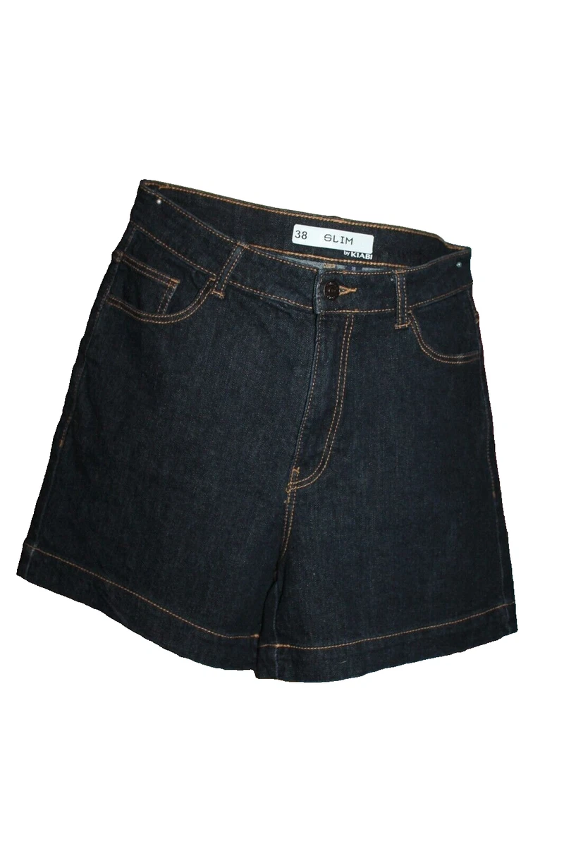 Short Noir Kiabi Femme Taille 38 - Occasion Très Bon état, Fermeture éclair Et Boutons