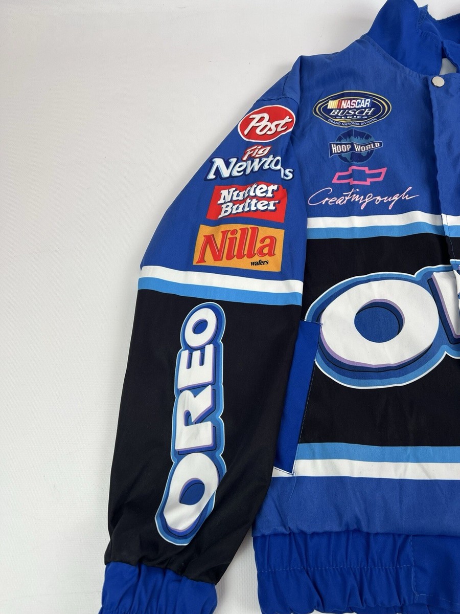 Vintage 90s NASCAR Oreo Chevrolet Racing Y2K Hype Jacket | eBay