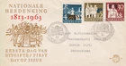 Netherlands First Day Cover NVPH NR E61 - 1963 Herdenking, Unsealed, Addressed