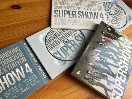 Super Junior Super Show 4 Live Concert (2013) 2 DVD K-Pop Korean Boy Band 2010s - Picture 2 of 6