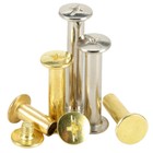 M3-M6 Stainless Steel Chicago Binding Screws Nail Rivets for Photo Album Leather