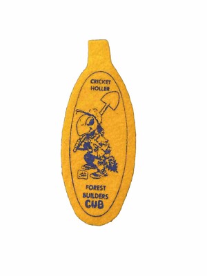 Boy Scout Camp Cricket Holler Miami Valley Council Ohio Cub Forest Felt Patch
