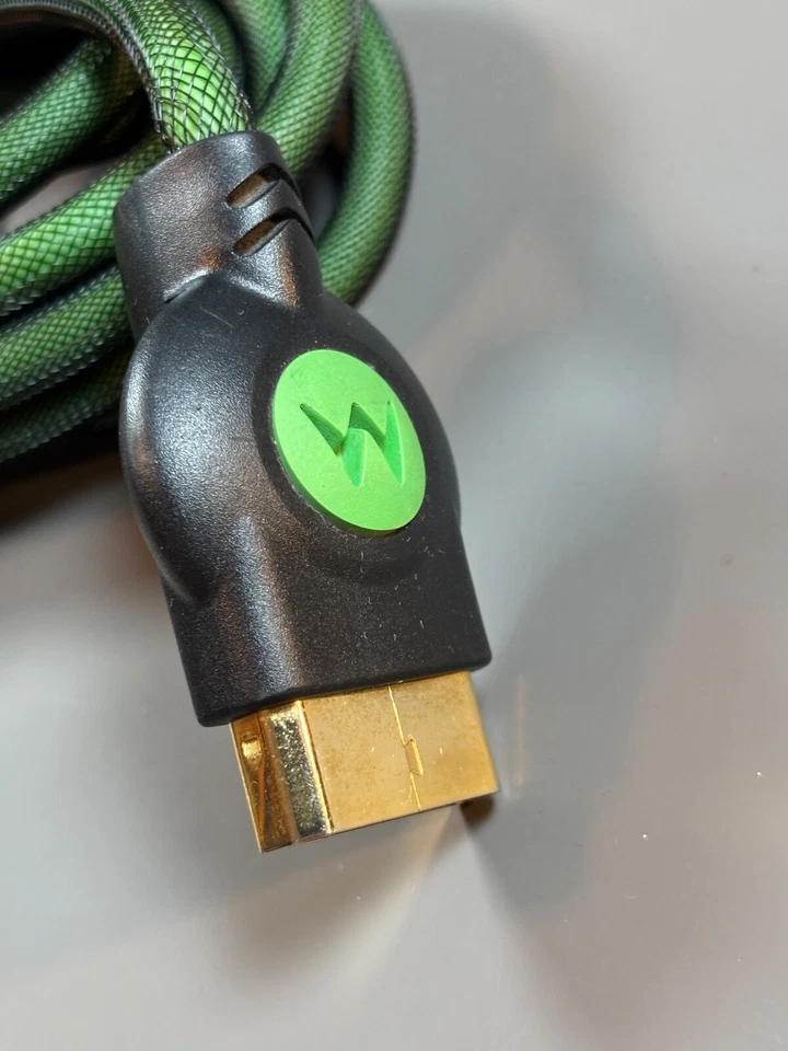 Cable de Video Xbox Original OG S Cable Monstruo Verde Foto 3 de 4