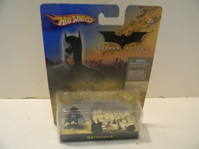 HOT WHEELS H6295 BATMAN BEGINS BATMOBILE 2006 *NIP*