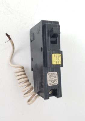 Schneider Electric HOM120GFI Miniature Circuit Breaker – 120V 20A, Ground Fault Protection, 1-Pole, For Residential Electrical Panels