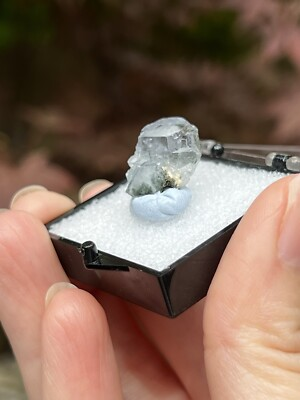 #ad Fluorite Clear Cubic Matrix Cluster Specimen Yaogangxian AAA In Display Box 4 GBP 25.99