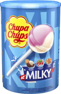 Chupa Chups Schlemmerlutscher Milky 100 Stück  1,2kg