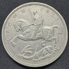 Circulated Silver UK Crown Coins (1935 Year for sale | eBay
