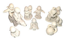 VTG Dept 56 Snowbabies Figurines Snow Angel Kids Collectibles Retired Lot of 13