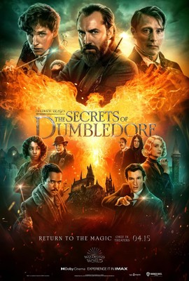 Phantastische Tierwesen_ Die Geheimnisse von Dumbledore (2022)_21 Film Filmposter Leinwand i