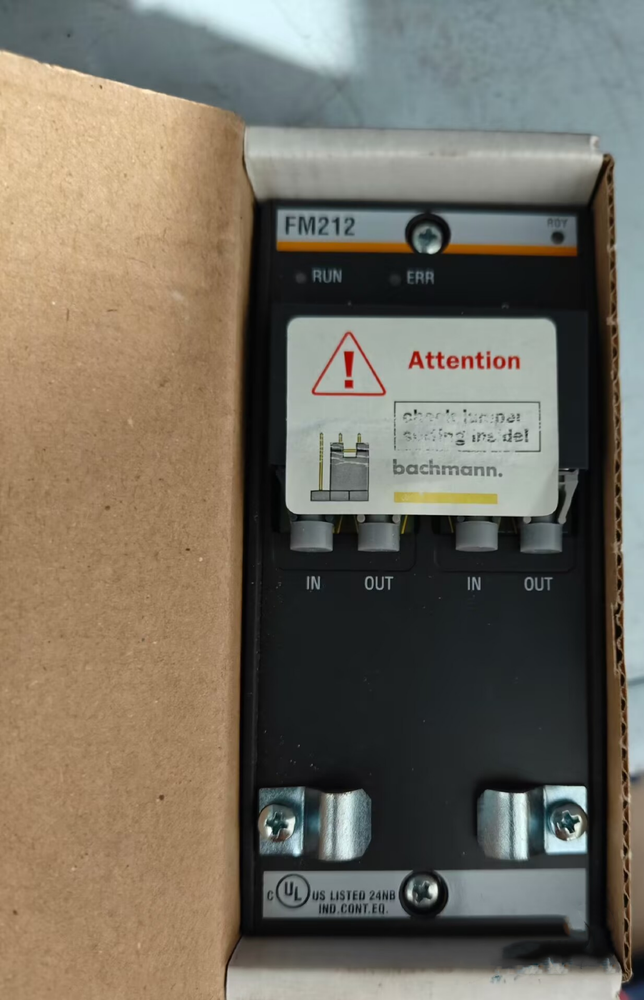 1PC New Bachmann FM212 module fedex or DHL