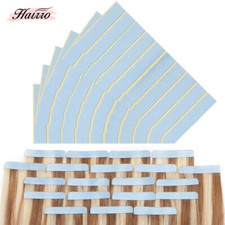 10-500 Pieces Hair Extensions Tape Tabs, Double Sided Replacement Tape Adhesive