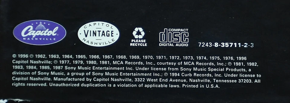 Merle Haggard – Down Every Road (1962-1994) - BOX SET - 4x CD / BOOK - COUNTRY - Bild 3 von 4