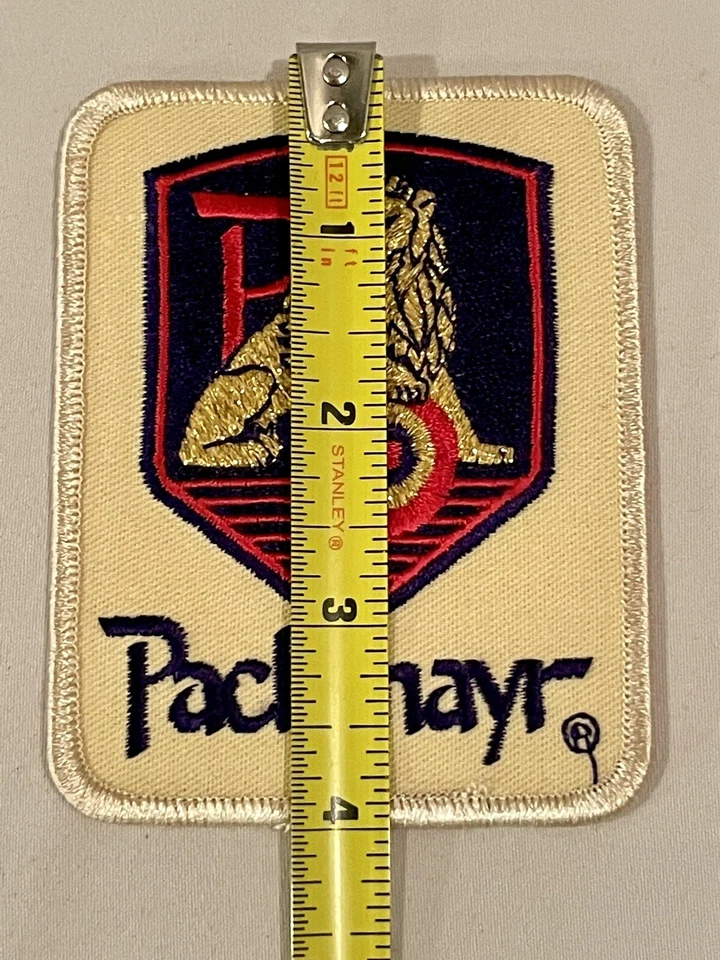 NEW Vintage Pachmayr Patch Iron/Sew Handgun Pistol Grips Lion Logo Embroidered - Image 4 of 4