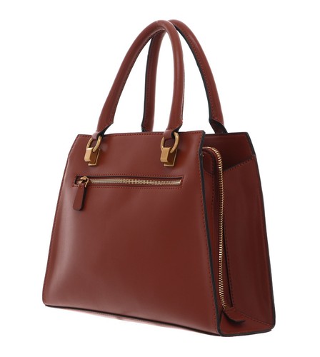 Bolso de mano GUESS Stephi Girlfriend marrón nuevo - Imagen 4 de 5