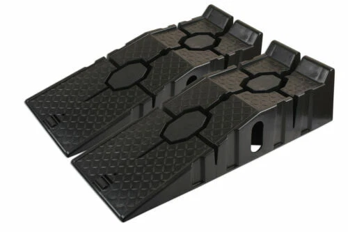 Rampas sin marca para coches de taller