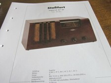 Radio Archiv Schaltplan 1993 Staßfurt Imperial 47 W, 1936