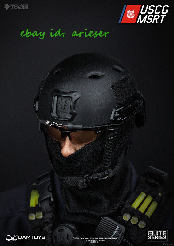 1/6 12インチDAMTOYS アメリカ沿岸警備隊 MSRT CS36 Damtoys Dam78016 1/6 U.S. Coast Guard Msrt Action Figure