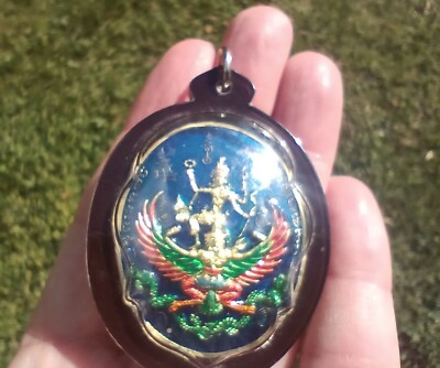 Garuda Bird Amulet Pendant Bangkok Thailand CH7344