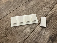 Remote Stand for Lutron Caseta Pico Remote - Quad Pedestal - 3D Printed -  White