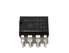 10PCS MC1458P MC1458 Dual Operational Amplifier - New IC
