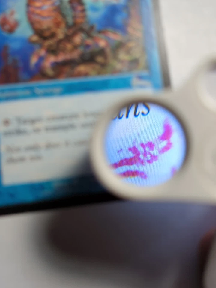 MISPRINT | MISCUT MTG Urza's Legacy Walking Sponge Magic the Gathering - Image 3 of 4