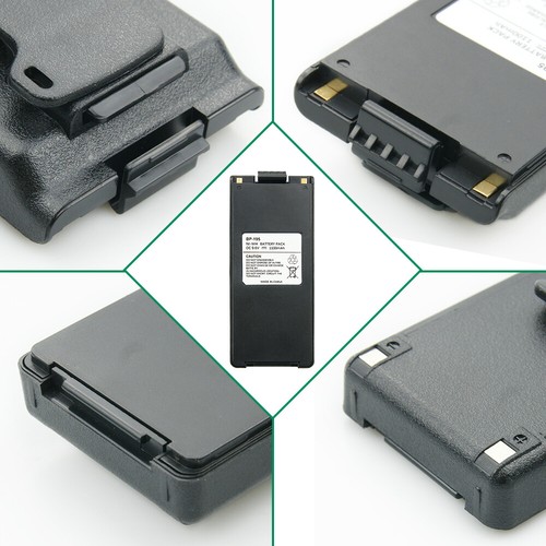 2pcs 9.6v 1100mAh NI-MH Battery Pack BP-195 for ICOM IC-T22 IC-T42 IC-A4 IC-F4 - Zdjęcie 7 z 8