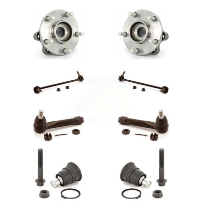 Hub Bearing Lower Ball Joint Outer Tie Rod Link Front Kit (8Pc) For Nissan Quest