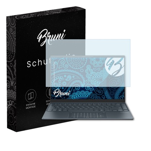 Bruni 2x Folie für Asus ZenBook 13 UX325EA Schutzfolie Displayschutzfolie - 第 1/8 張圖片