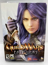 Guild Wars Factions PC CD-ROM Windows Video Game NCSOFT Arenanet COMPLETE