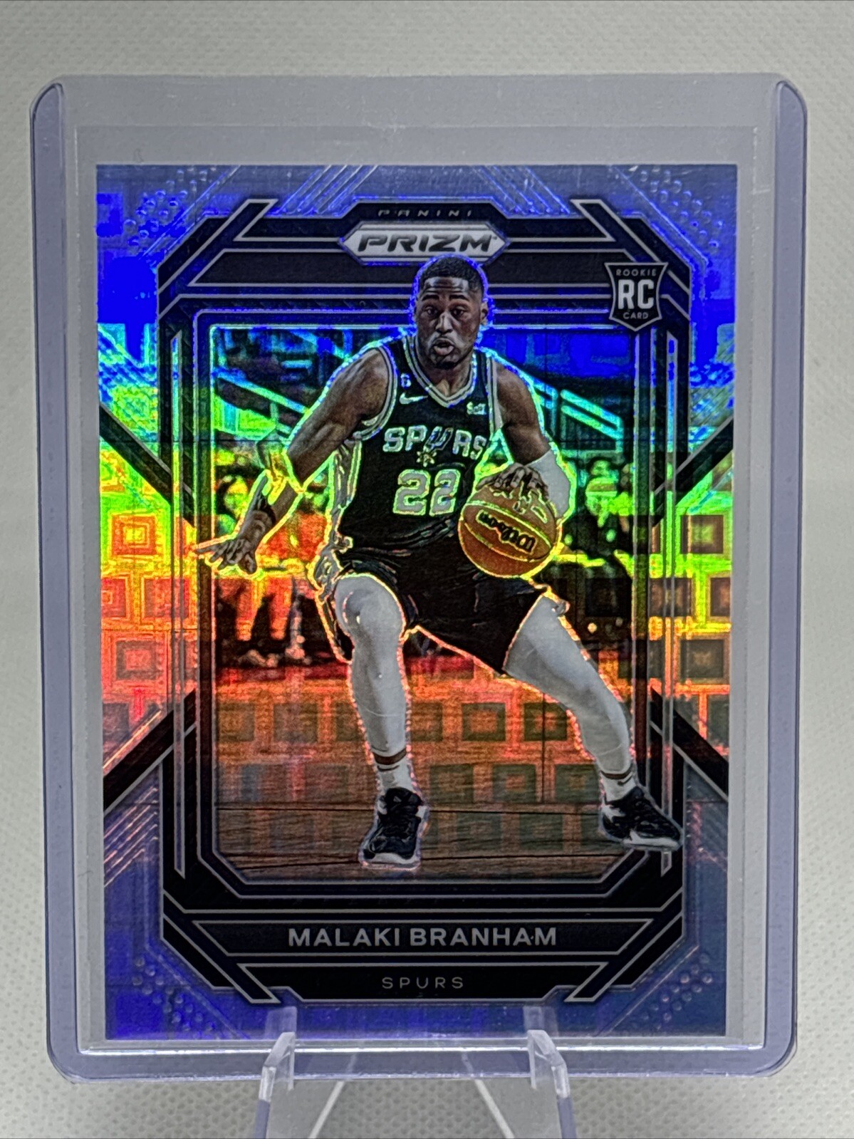2022-23 Panini Prizm #230 Malaki Branham /150 Premium Box Set Prizm Spurs RC NM+