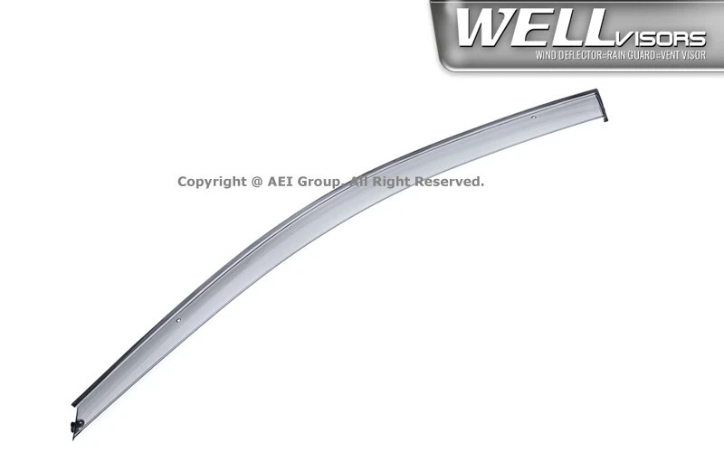 Viseras de ventana WELL para Cadillac CTS 2008-2013 sedán protectores de lluvia premium Foto 2 de 4